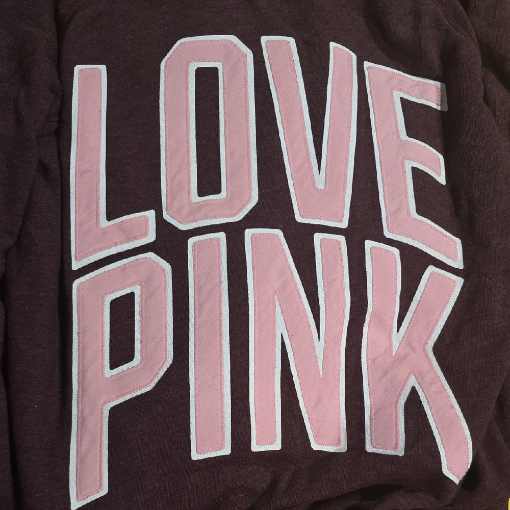 PINK Victoria's Secret Maroon Sweatshirt